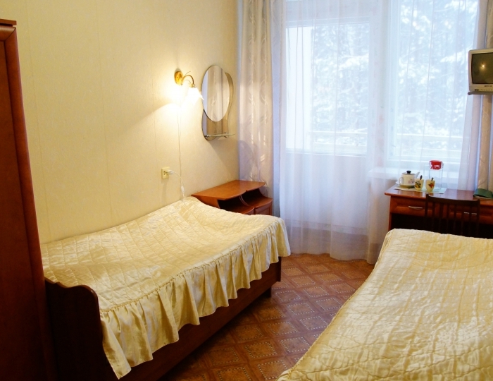 1 категория Стандарт (эконом) однокомнатный двухместный/одноместный - Санаторий «Золотой Колос» Ярославская область